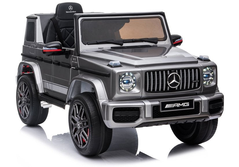 Mercedes Benz G63 AMG Limited Ledersitz EVA-Vollgummireifen 4x4 12V 9Ah