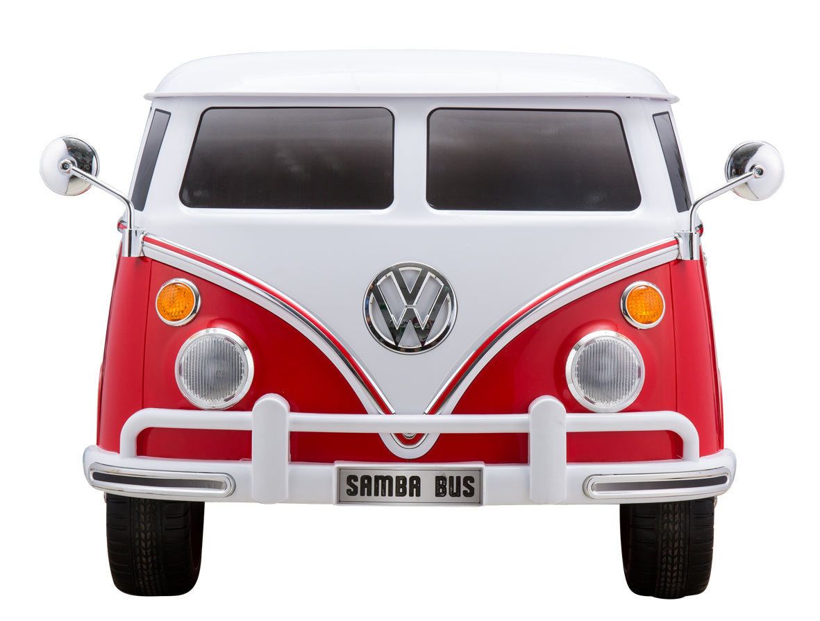 Samba Bus Kinderauto Kinderfahrzeug Kinder Elektroauto Ledersitz EVA-Vollgummireifen