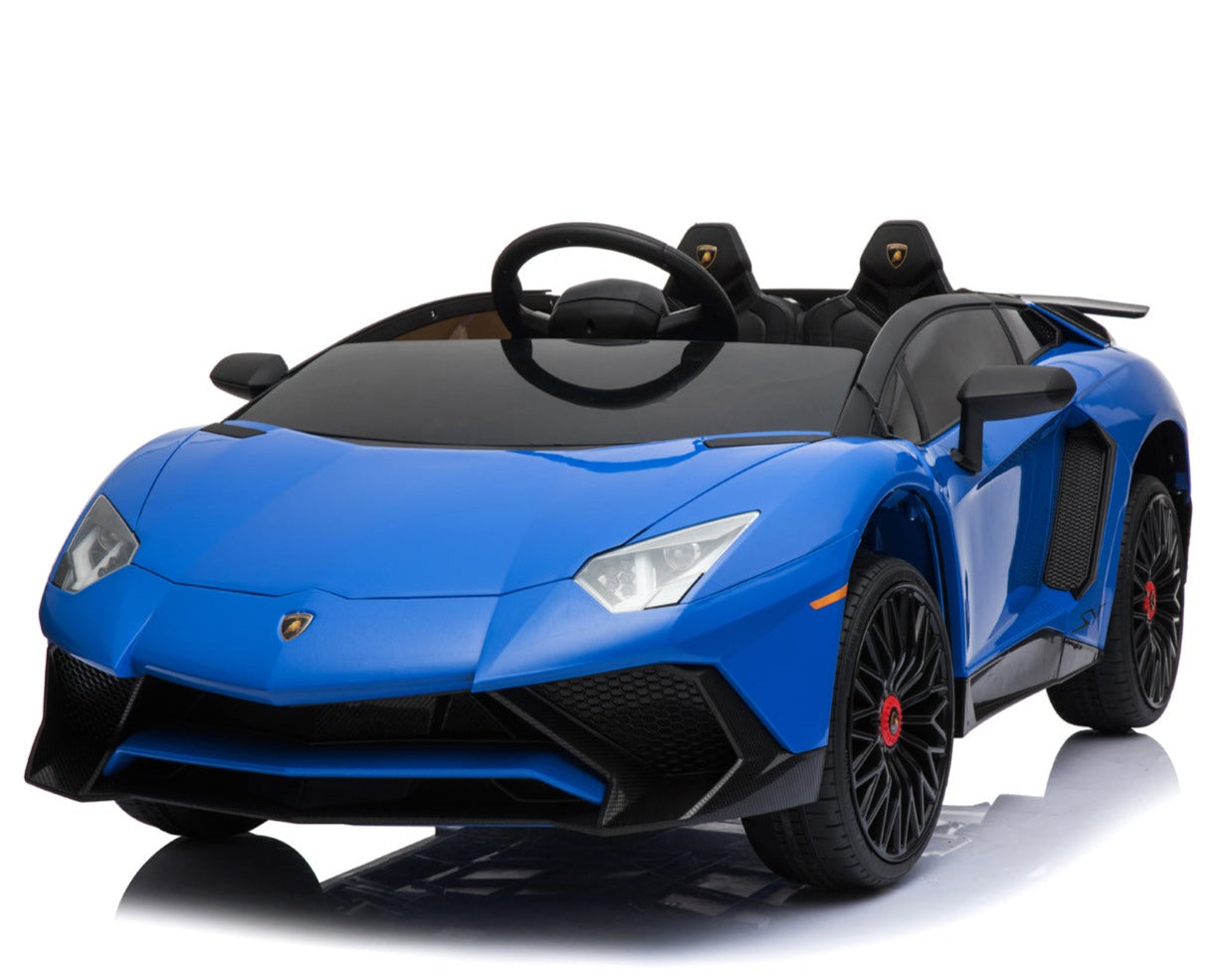 Lamborghini Aventador XL 2x45W Antrieb 12V 10Ah Ledersitz EVA-Vollgummireifen
