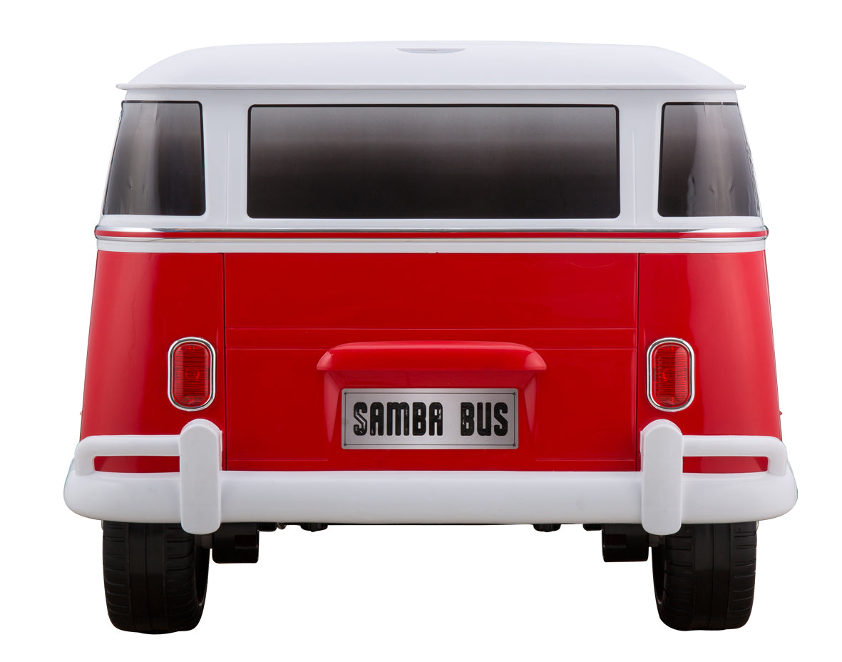 Samba Bus Kinderauto Kinderfahrzeug Kinder Elektroauto Ledersitz EVA-Vollgummireifen