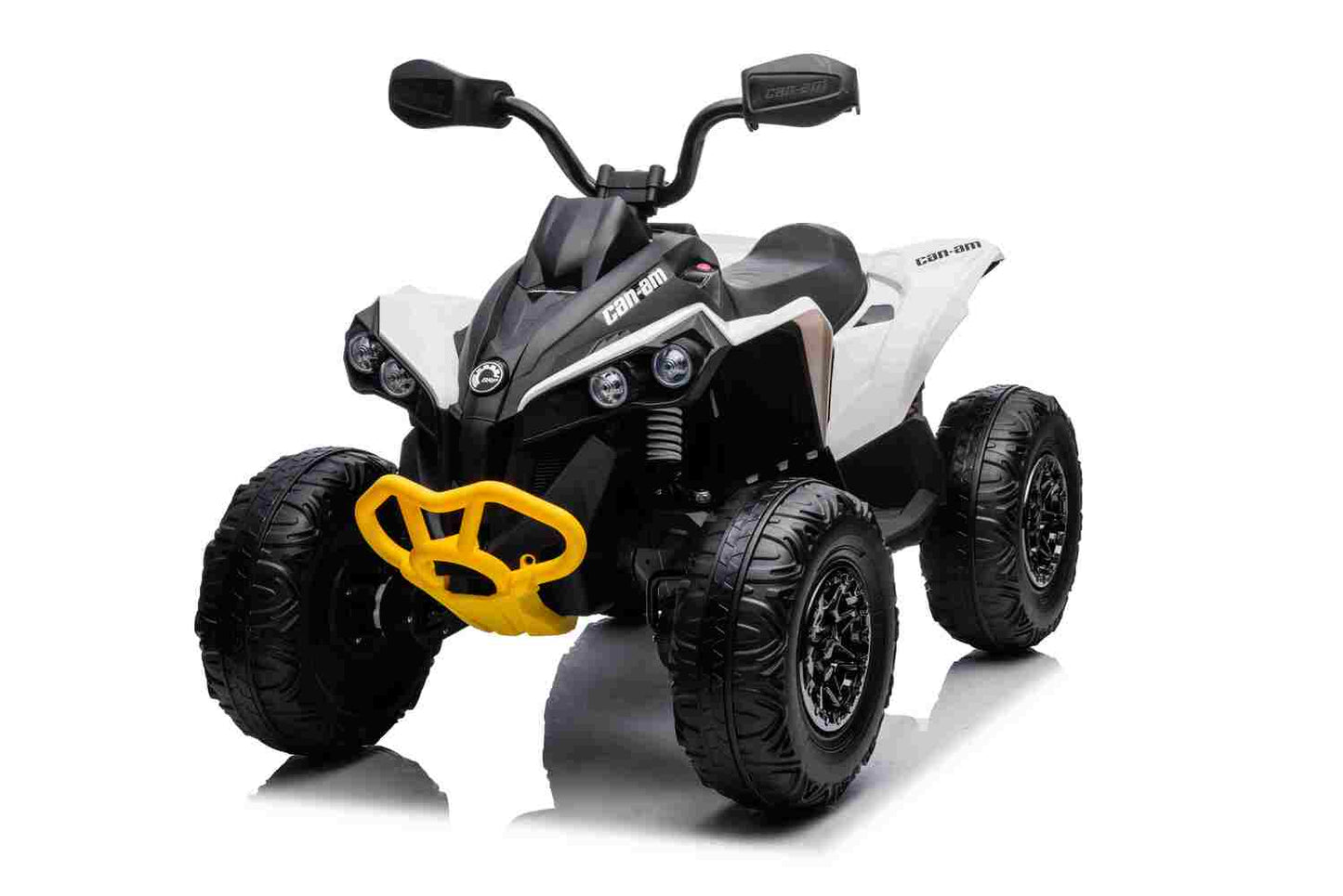XL Can-am ATV 4x25W Ledersitz EVA-Vollgummireifen 12V 7Ah Bluetooth