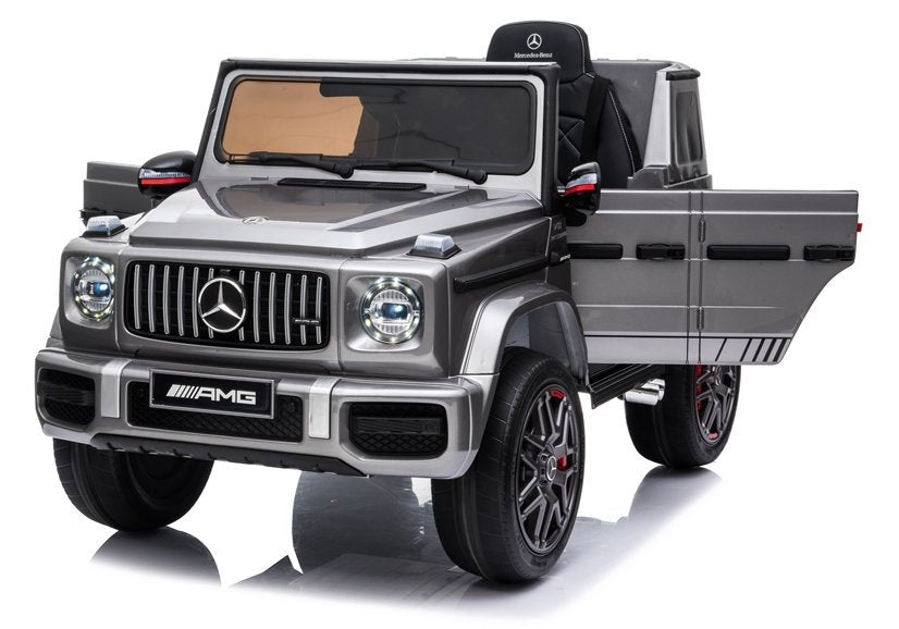 Mercedes Benz G63 AMG Limited Ledersitz EVA-Vollgummireifen 4x4 12V 9Ah