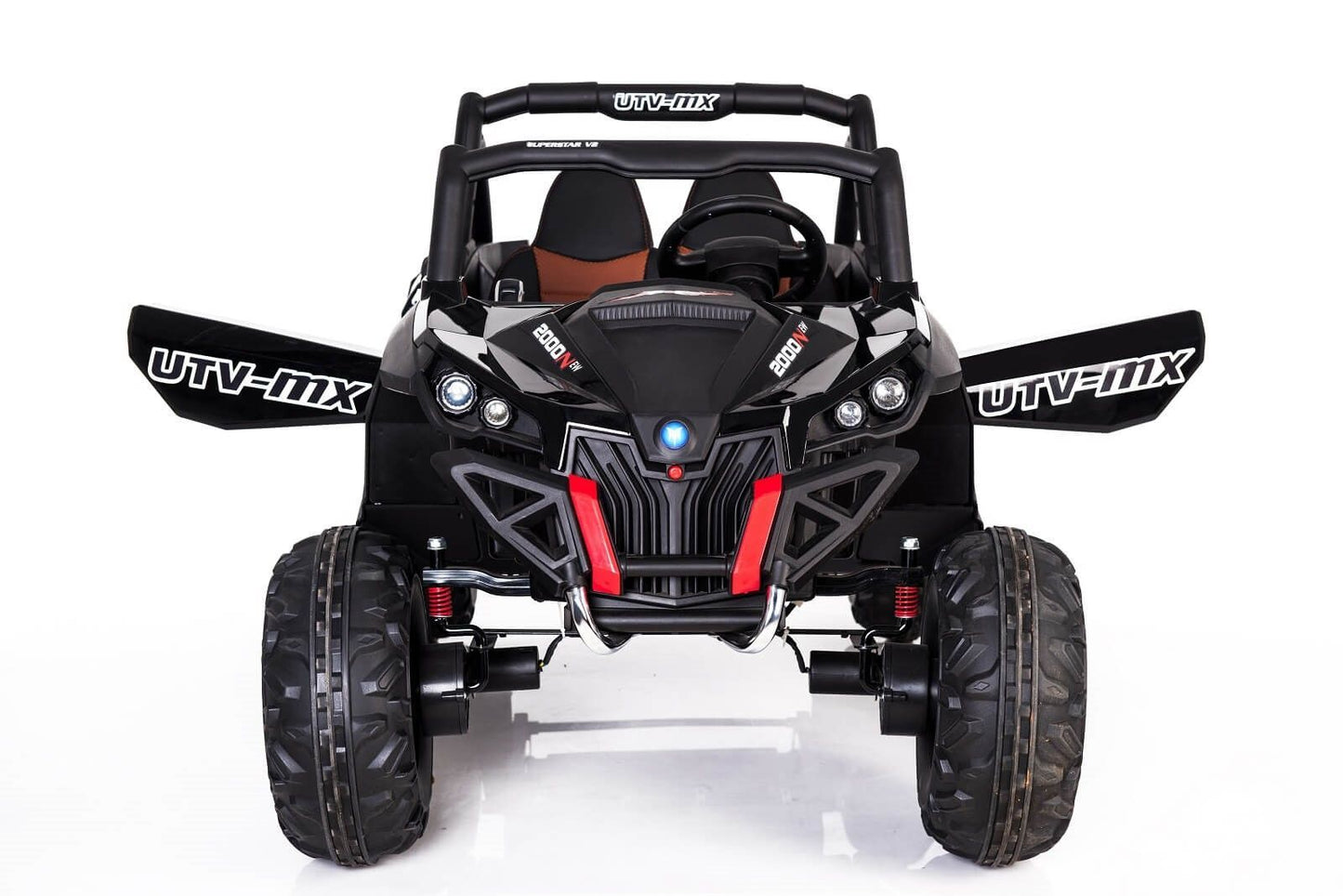 Buggy XXL UTV 4x35W 2x12V 14Ah Ledersitz EVA-Vollgummireifen