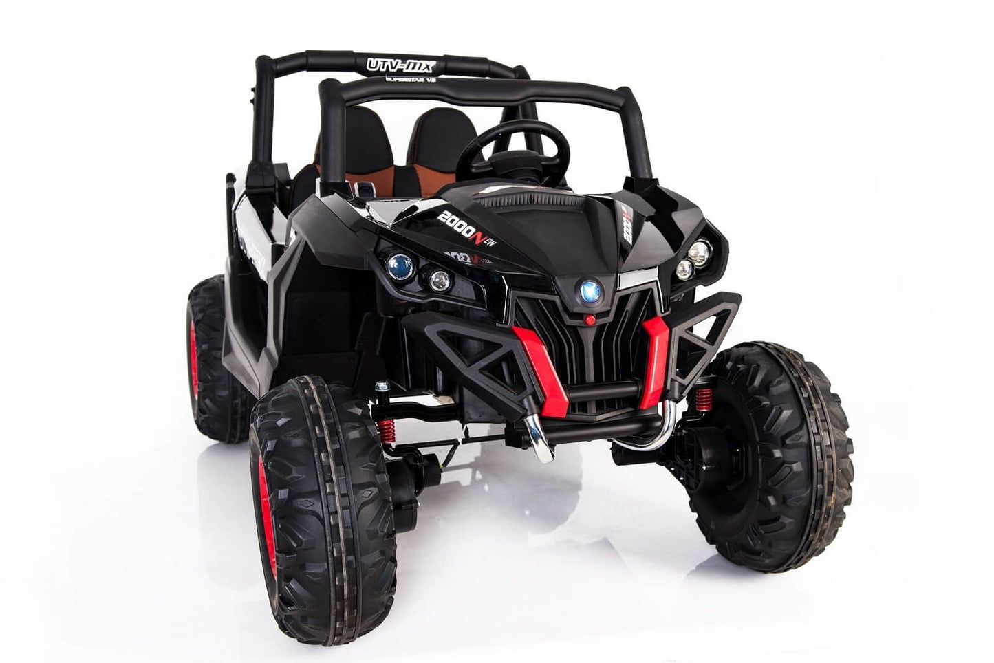 Buggy XXL UTV 4x35W 2x12V 14Ah Ledersitz EVA-Vollgummireifen