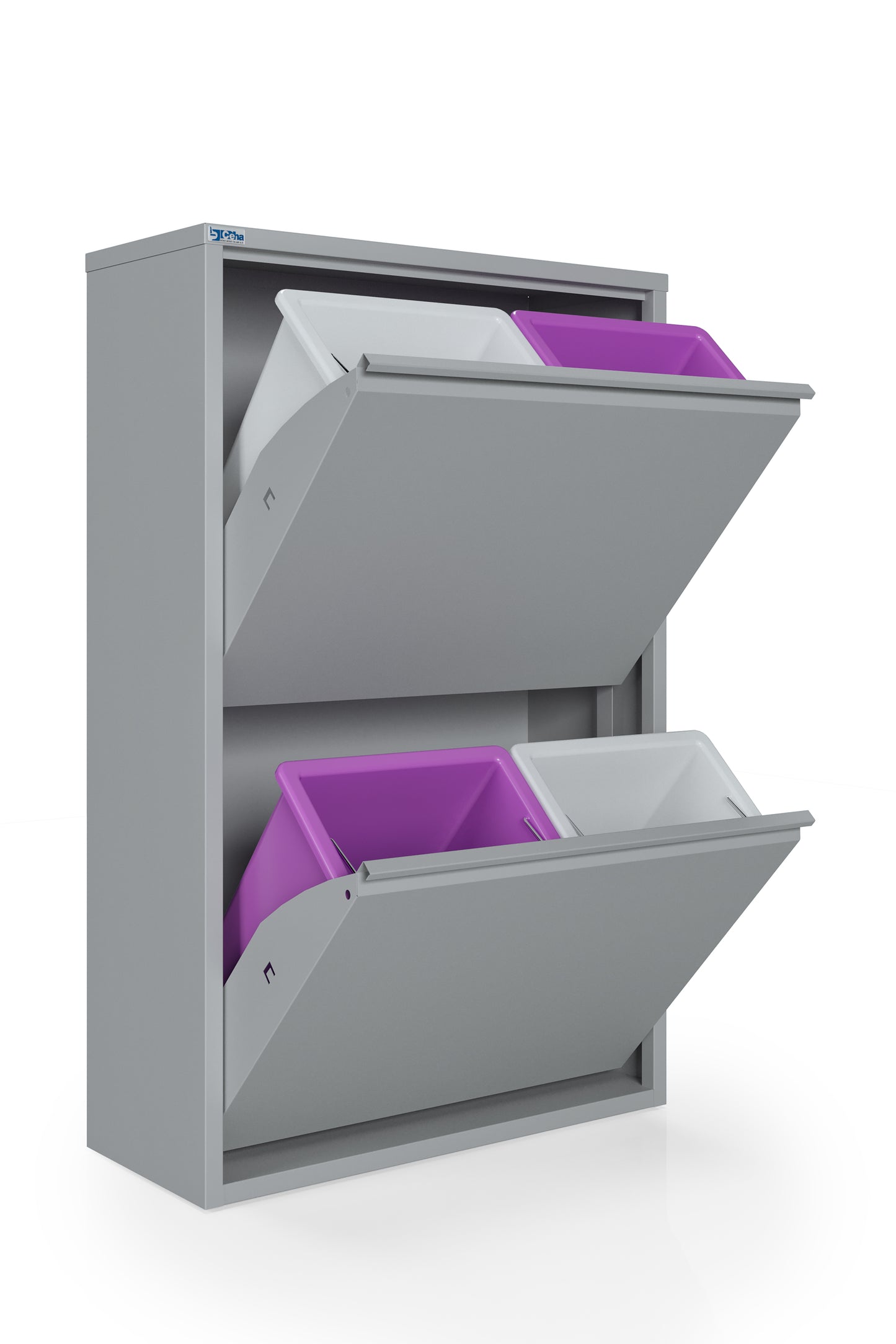 Bristol 4-türig Mülltrenner/Organizer