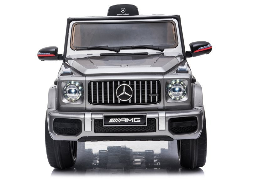 Mercedes Benz G63 AMG Limited Ledersitz EVA-Vollgummireifen 4x4 12V 9Ah