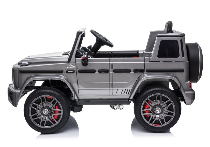 Mercedes Benz G63 AMG Limited Ledersitz EVA-Vollgummireifen 4x4 12V 9Ah