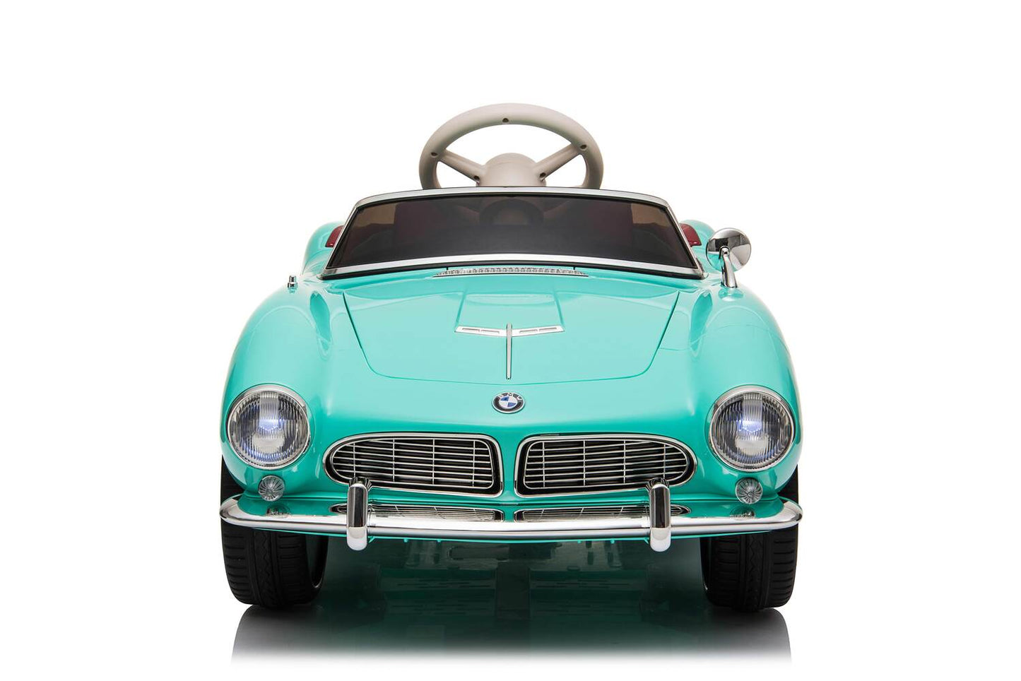 BMW 507 2x35W Antrieb 12V 7Ah Ledersitz EVA-Vollgummireifen