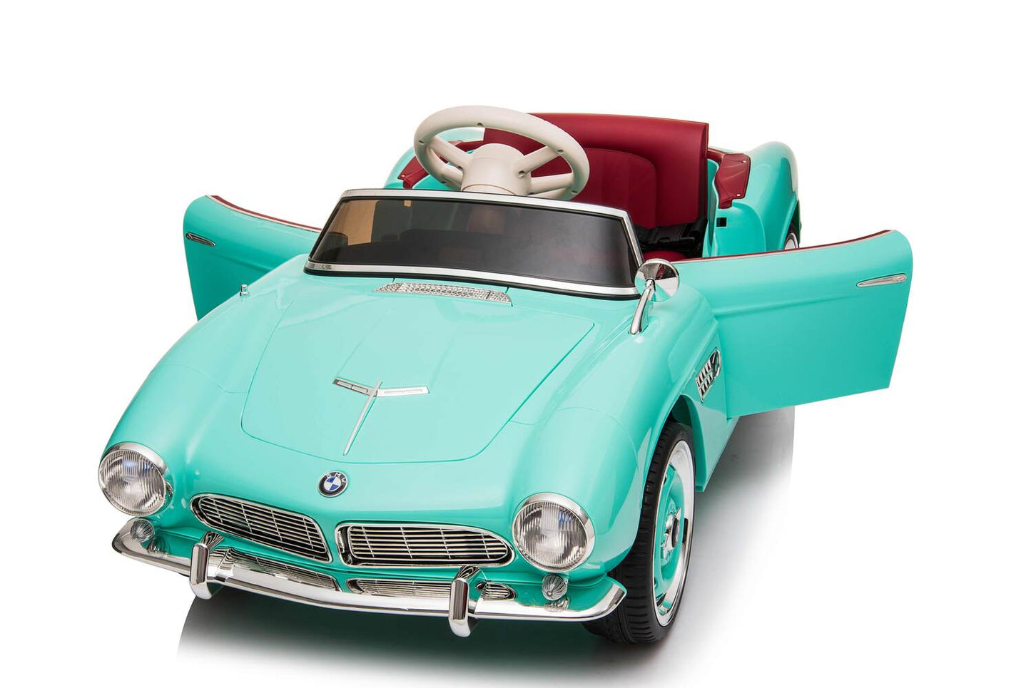 BMW 507 2x35W Antrieb 12V 7Ah Ledersitz EVA-Vollgummireifen