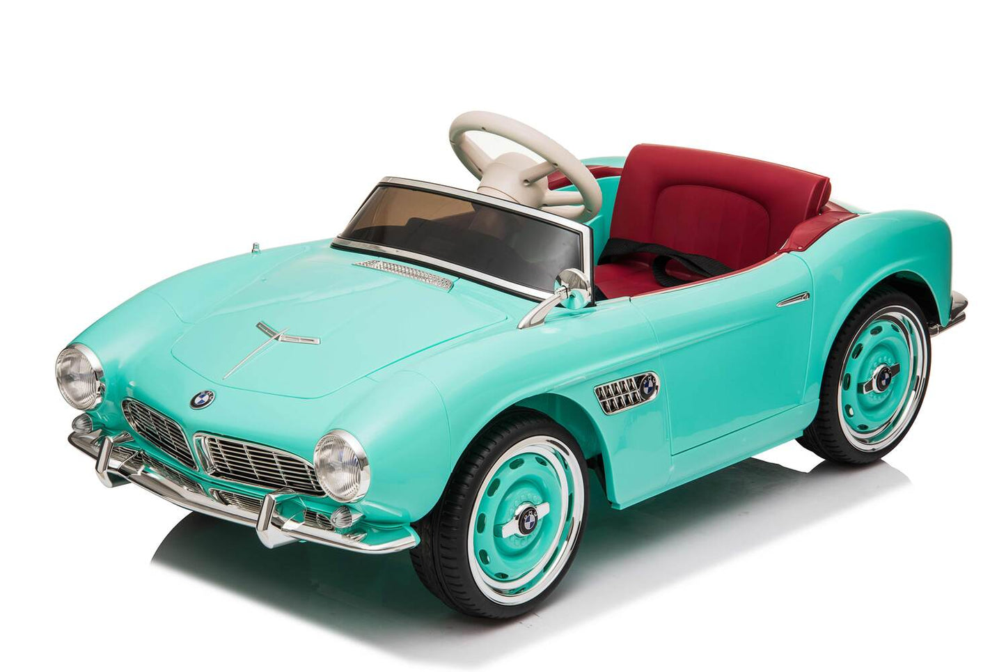 BMW 507 2x35W Antrieb 12V 7Ah Ledersitz EVA-Vollgummireifen