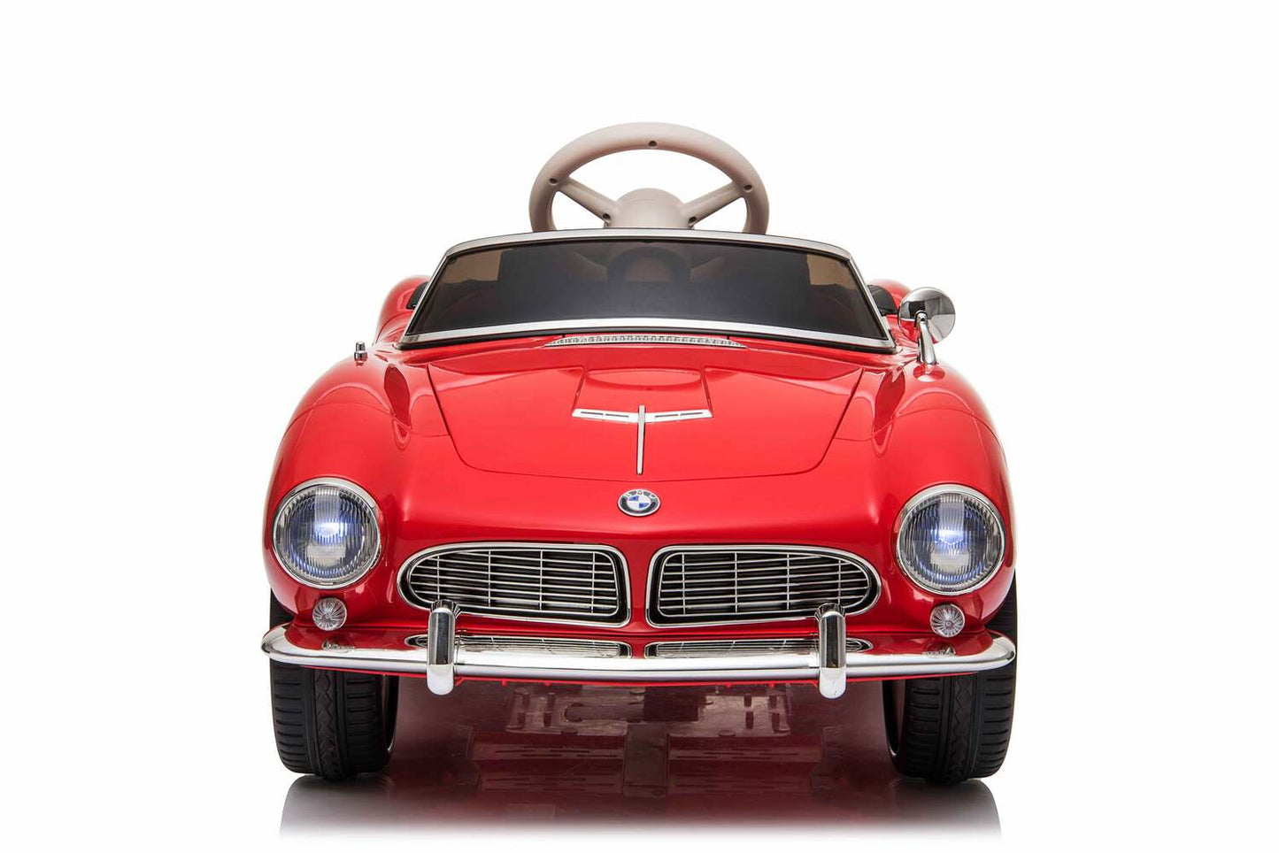 BMW 507 2x35W Antrieb 12V 7Ah Ledersitz EVA-Vollgummireifen