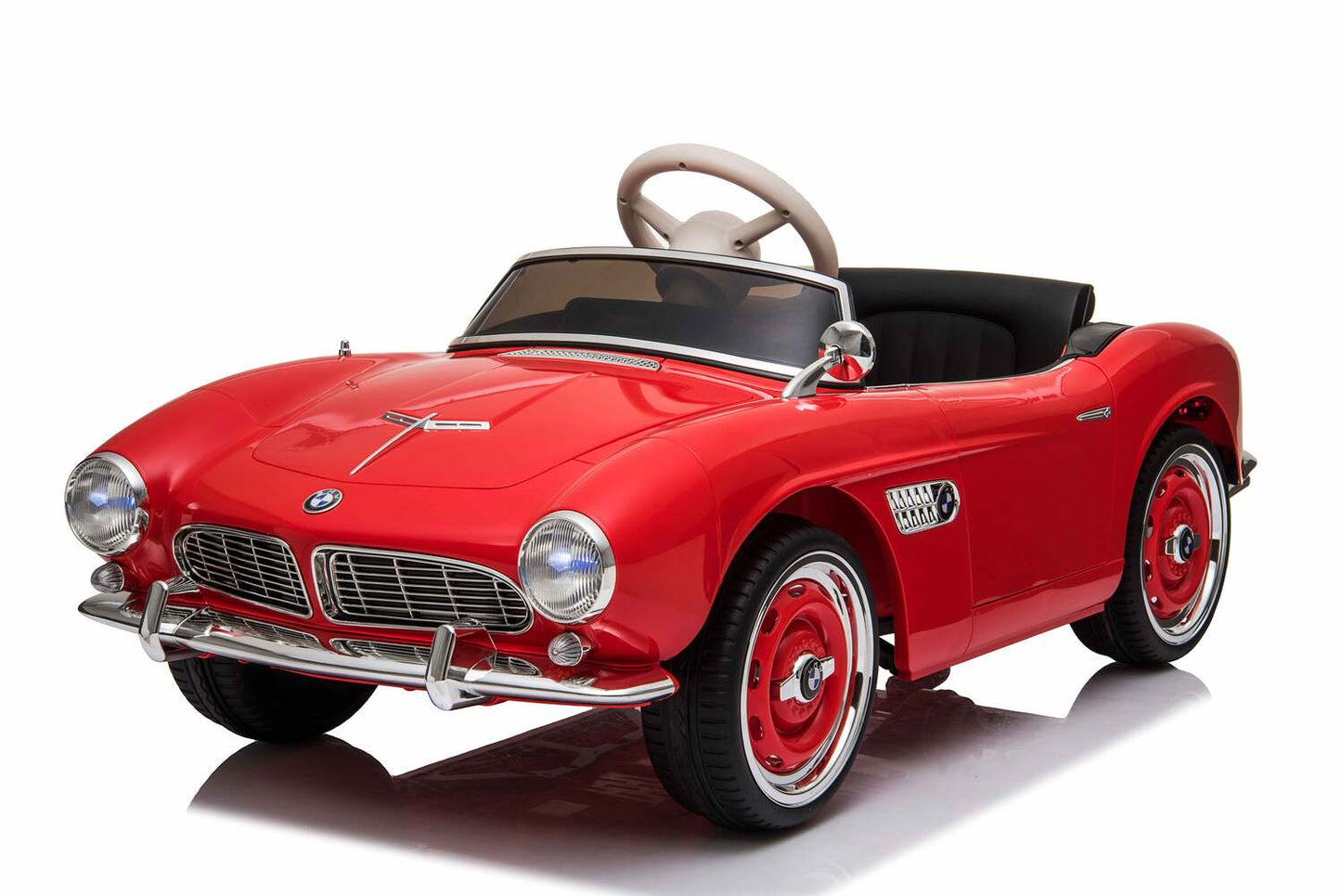 BMW 507 2x35W Antrieb 12V 7Ah Ledersitz EVA-Vollgummireifen
