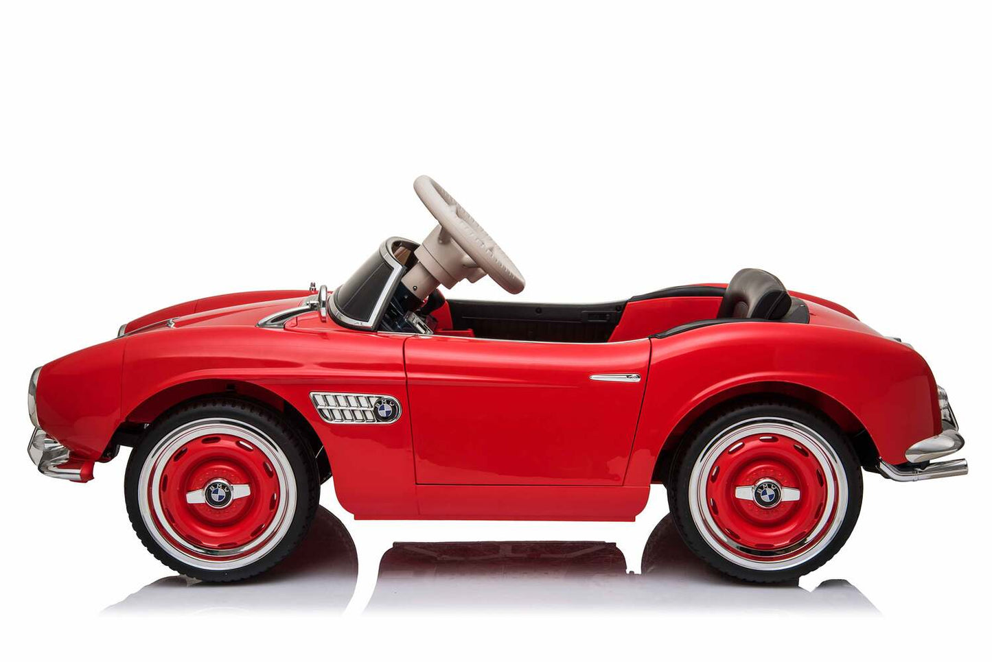 BMW 507 2x35W Antrieb 12V 7Ah Ledersitz EVA-Vollgummireifen