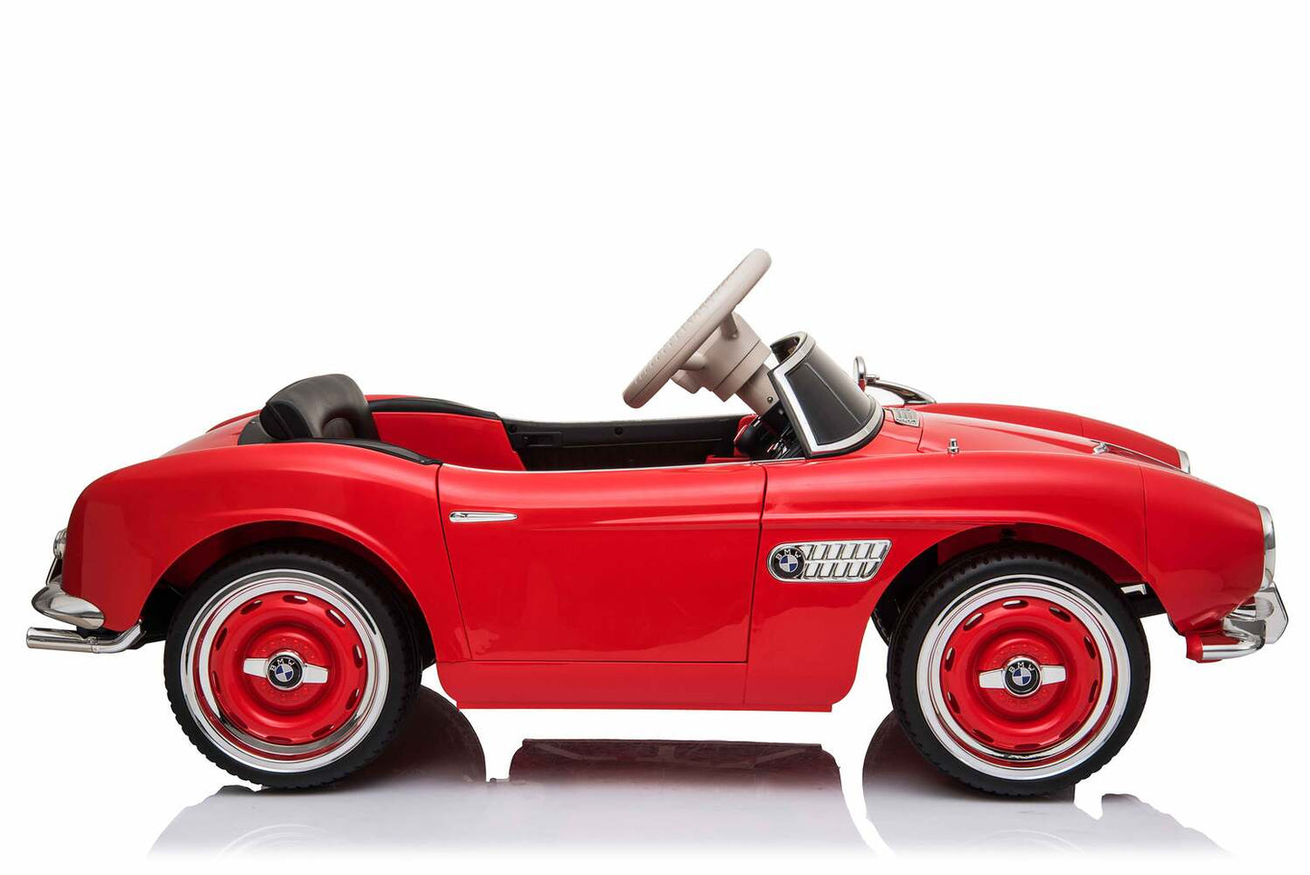 BMW 507 2x35W Antrieb 12V 7Ah Ledersitz EVA-Vollgummireifen