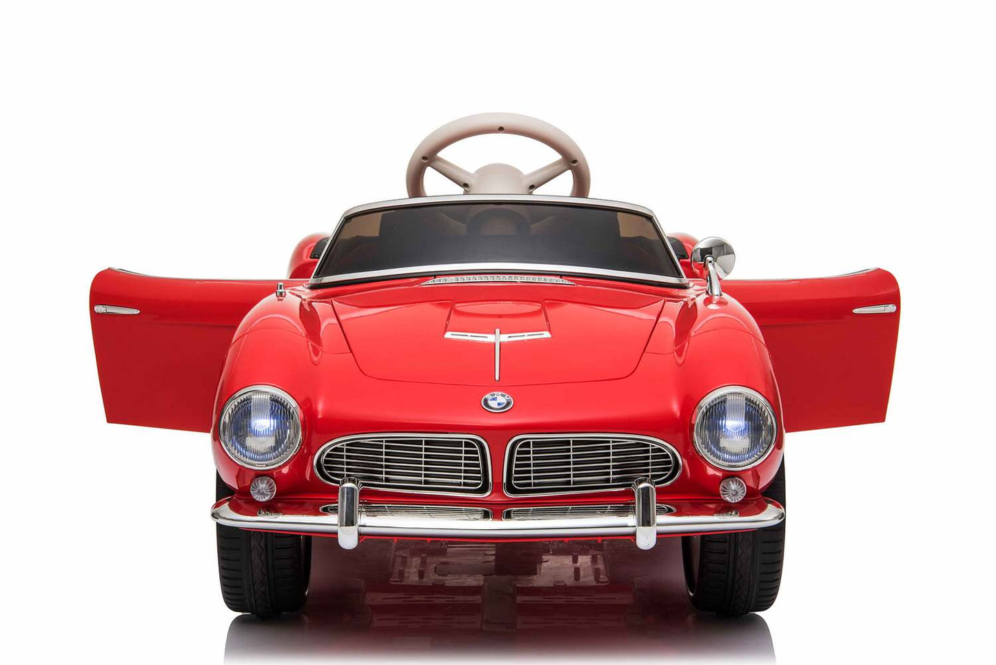 BMW 507 2x35W Antrieb 12V 7Ah Ledersitz EVA-Vollgummireifen