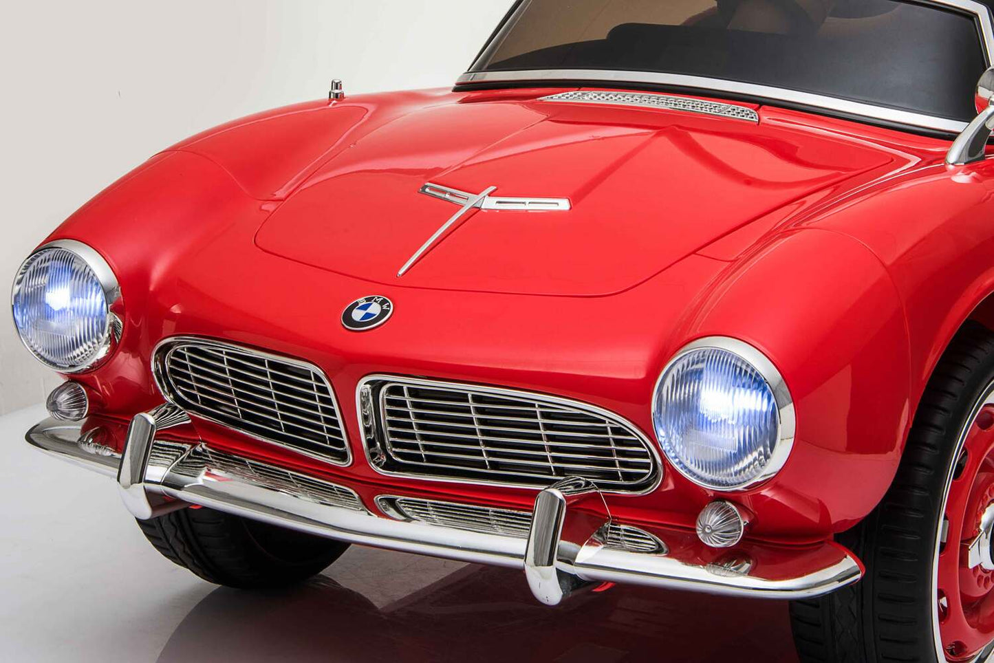 BMW 507 2x35W Antrieb 12V 7Ah Ledersitz EVA-Vollgummireifen