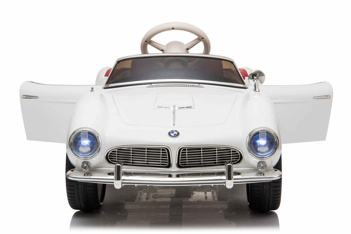 BMW 507 2x35W Antrieb 12V 7Ah Ledersitz EVA-Vollgummireifen