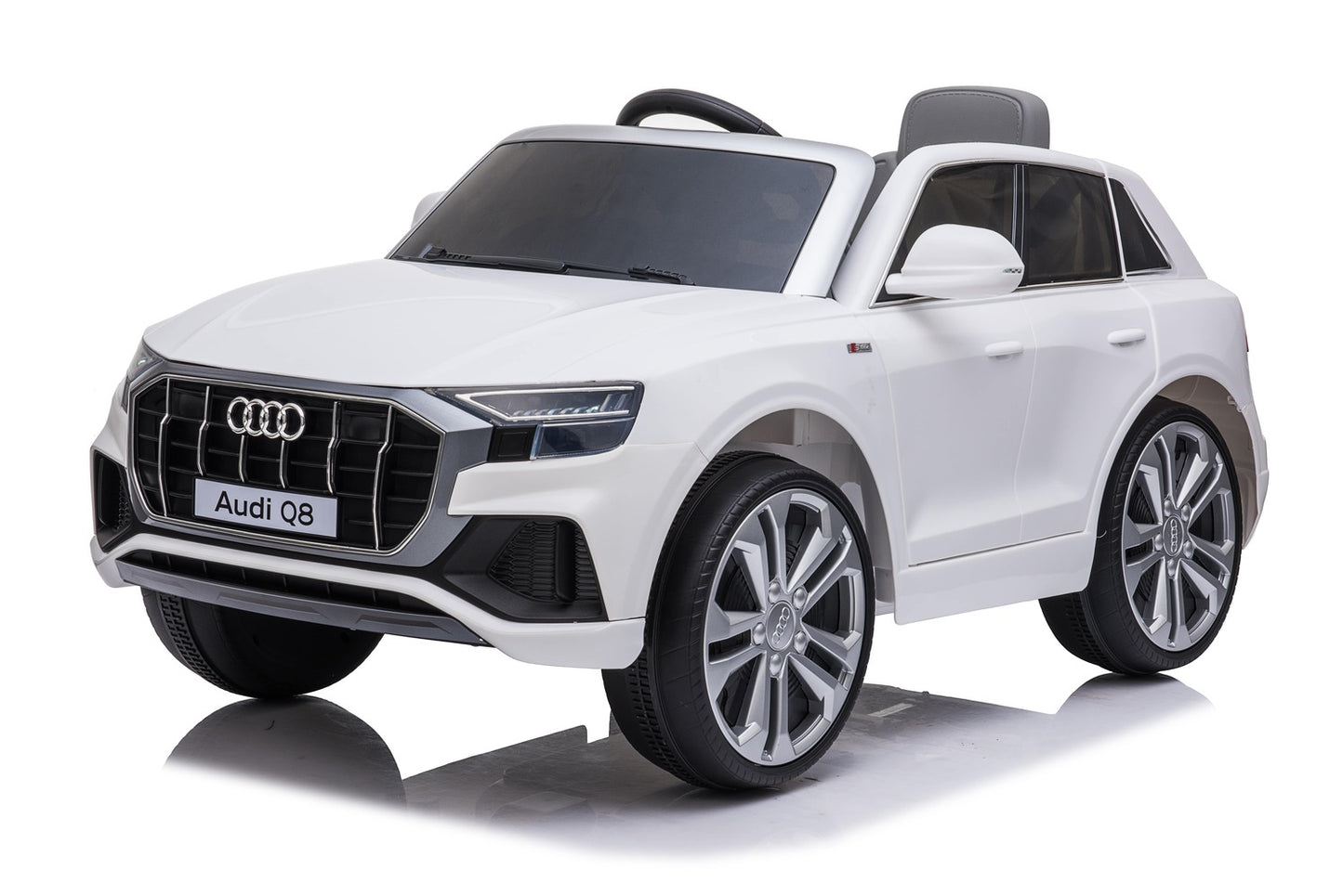 Audi Q8 2x35W Ledersitz EVA-Vollgummireifen 2x6V 7Ah