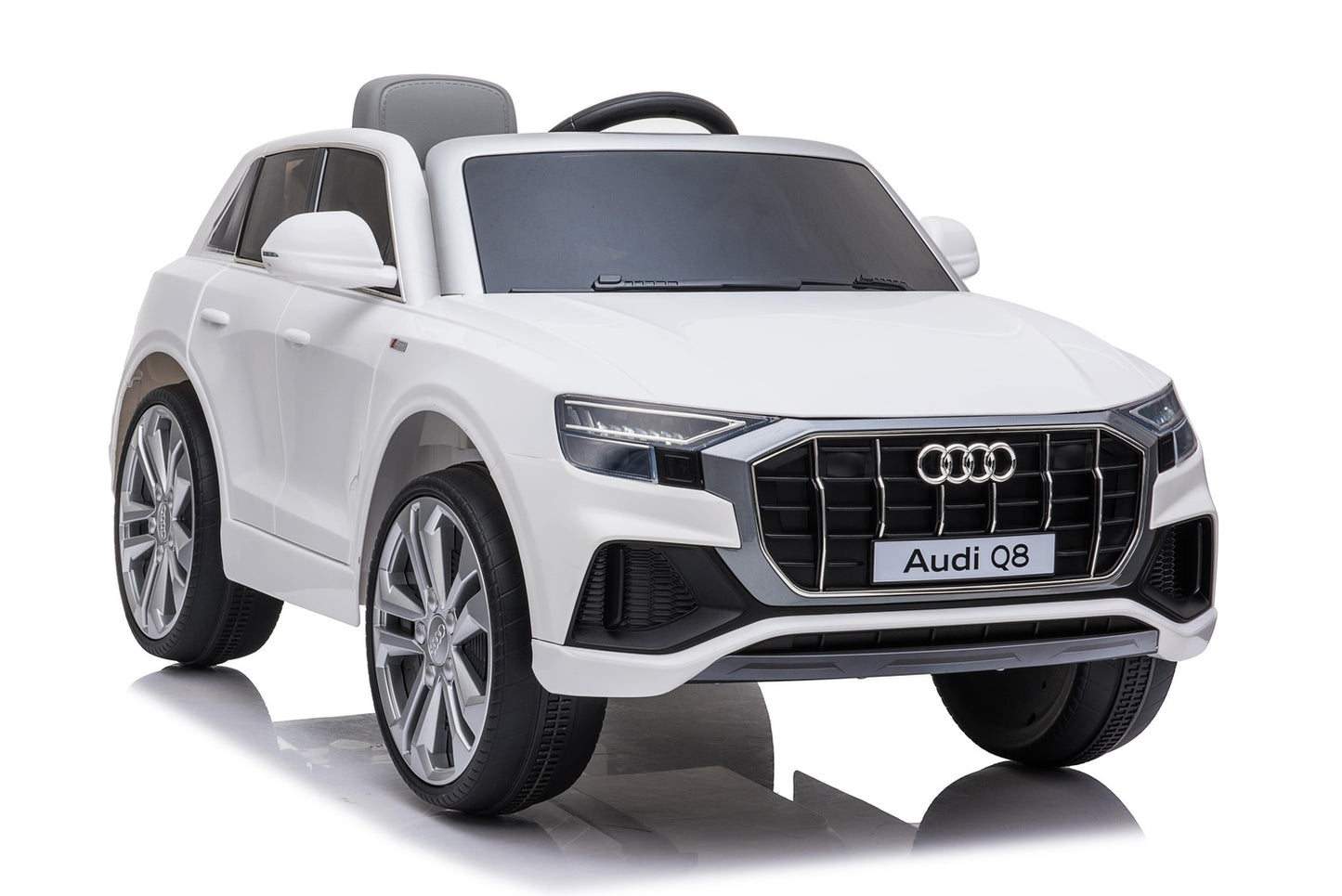 Audi Q8 2x35W Ledersitz EVA-Vollgummireifen 2x6V 7Ah