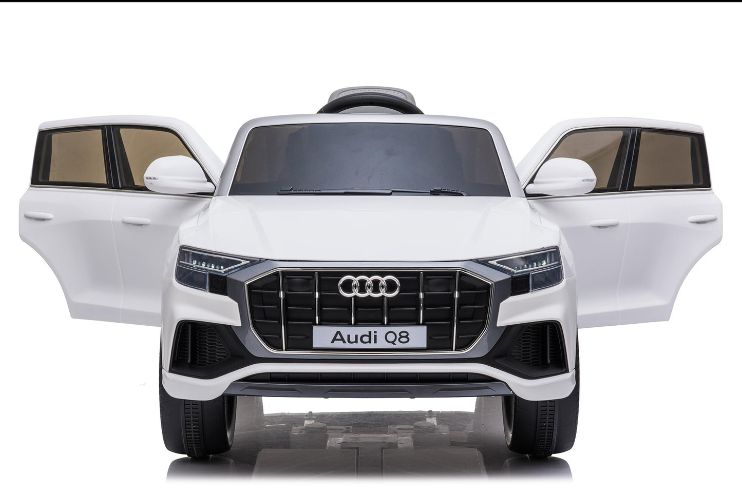 Audi Q8 2x35W Ledersitz EVA-Vollgummireifen 2x6V 7Ah