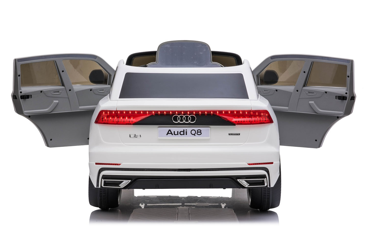 Audi Q8 2x35W Ledersitz EVA-Vollgummireifen 2x6V 7Ah