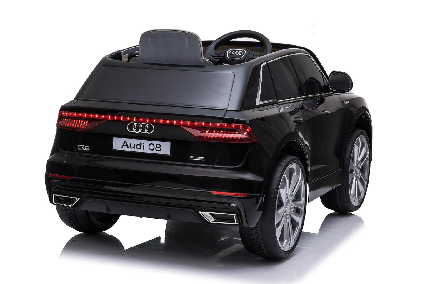 Audi Q8 2x35W Ledersitz EVA-Vollgummireifen 2x6V 7Ah