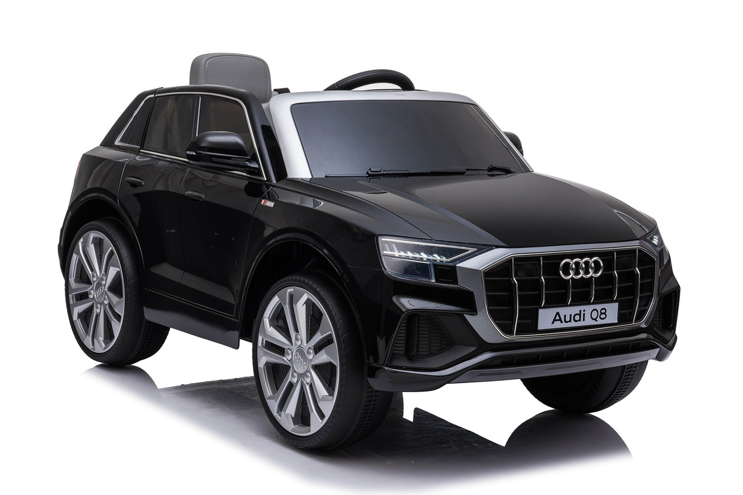 Audi Q8 2x35W Ledersitz EVA-Vollgummireifen 2x6V 7Ah