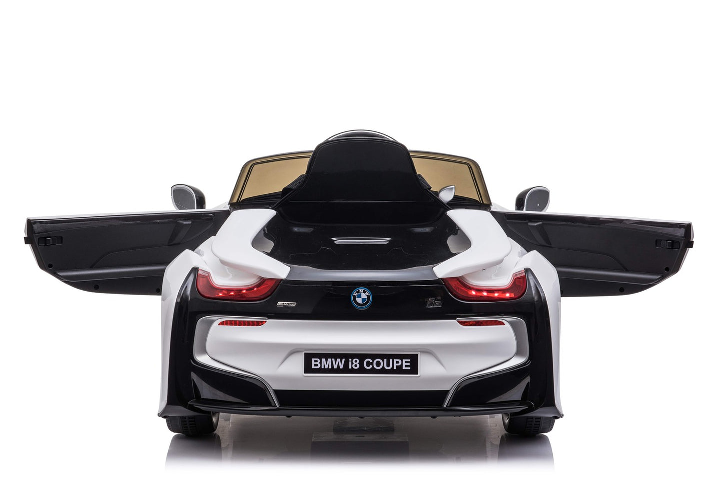 Premium BMW i8 2x35W 12V 7Ah Ledersitz EVA-Vollgummireifen