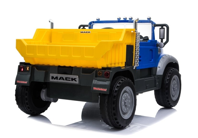 MACK Truck 2x45W EVA-Vollgummireifen Ledersitz 12V 7Ah