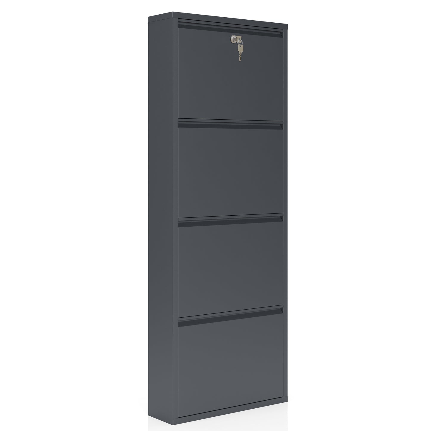 Dublin 4-türig Schuhschrank Abschießbar (Kopie)