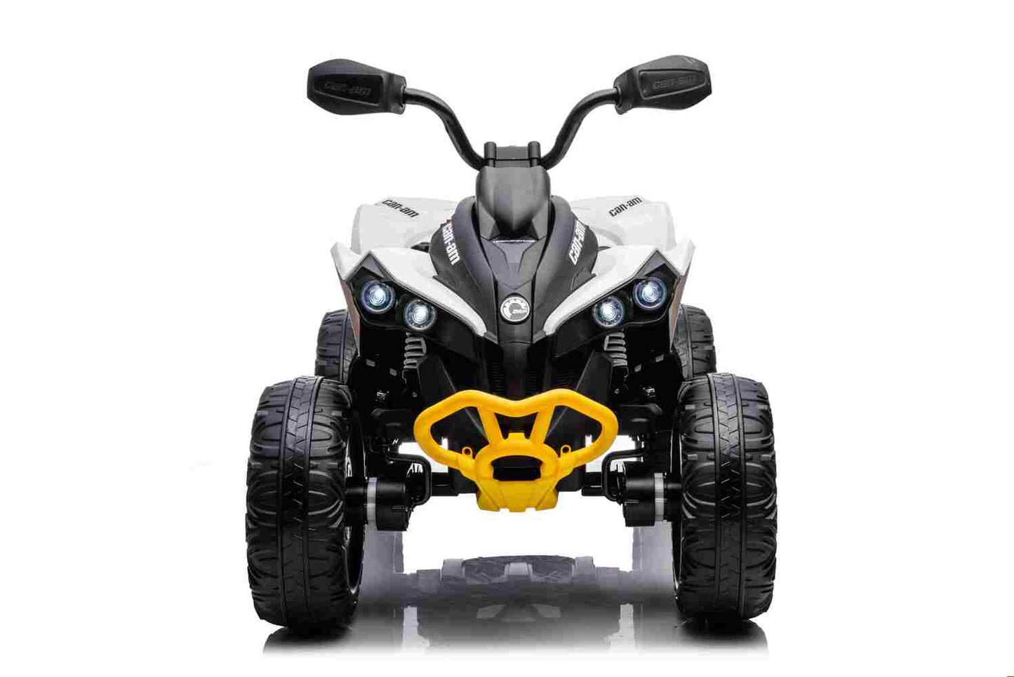 XL Can-am ATV 4x25W Ledersitz EVA-Vollgummireifen 12V 7Ah Bluetooth