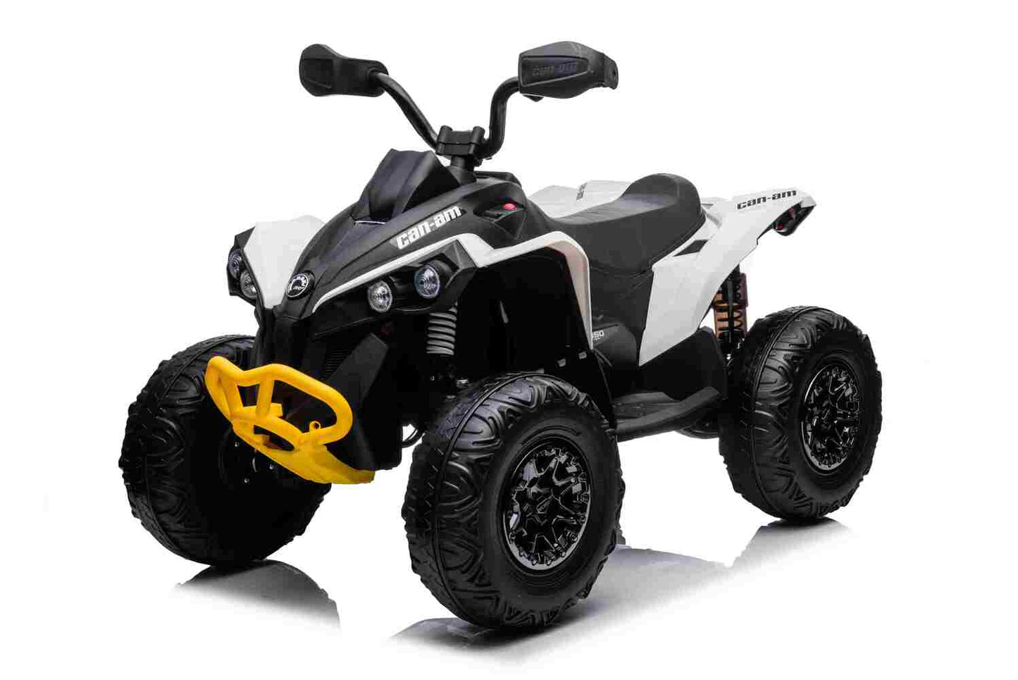 XL Can-am ATV 4x25W Ledersitz EVA-Vollgummireifen 12V 7Ah Bluetooth