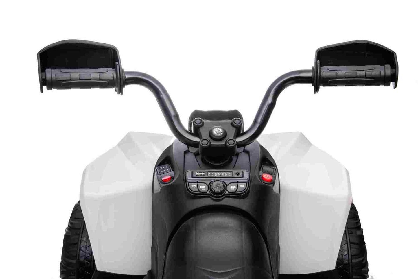 XL Can-am ATV 4x25W Ledersitz EVA-Vollgummireifen 12V 7Ah Bluetooth