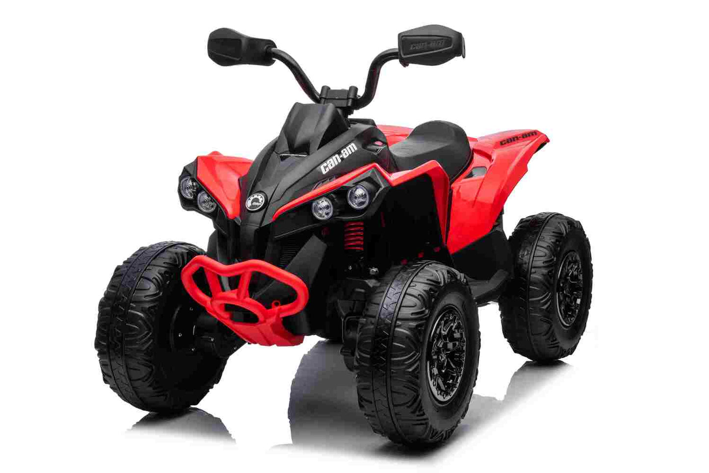 XL Can-am ATV 4x25W Ledersitz EVA-Vollgummireifen 12V 7Ah Bluetooth