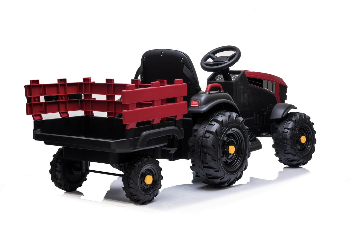 Traktor mit Anhänger 2x45W 12V 7Ah mit Schaufel
