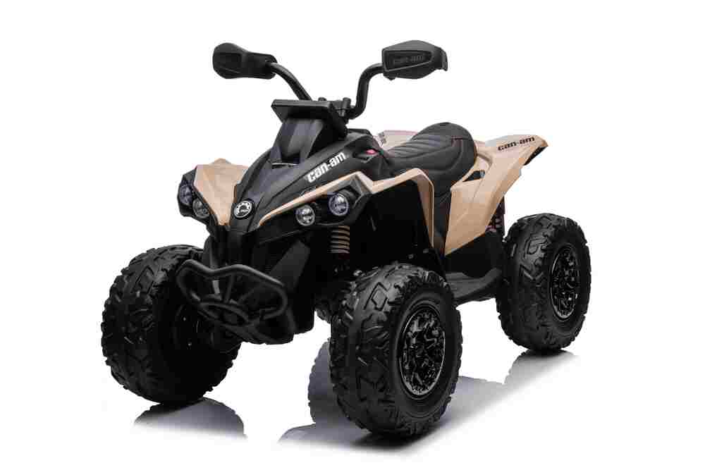 XL Can-am ATV 4x25W Ledersitz EVA-Vollgummireifen 12V 7Ah Bluetooth