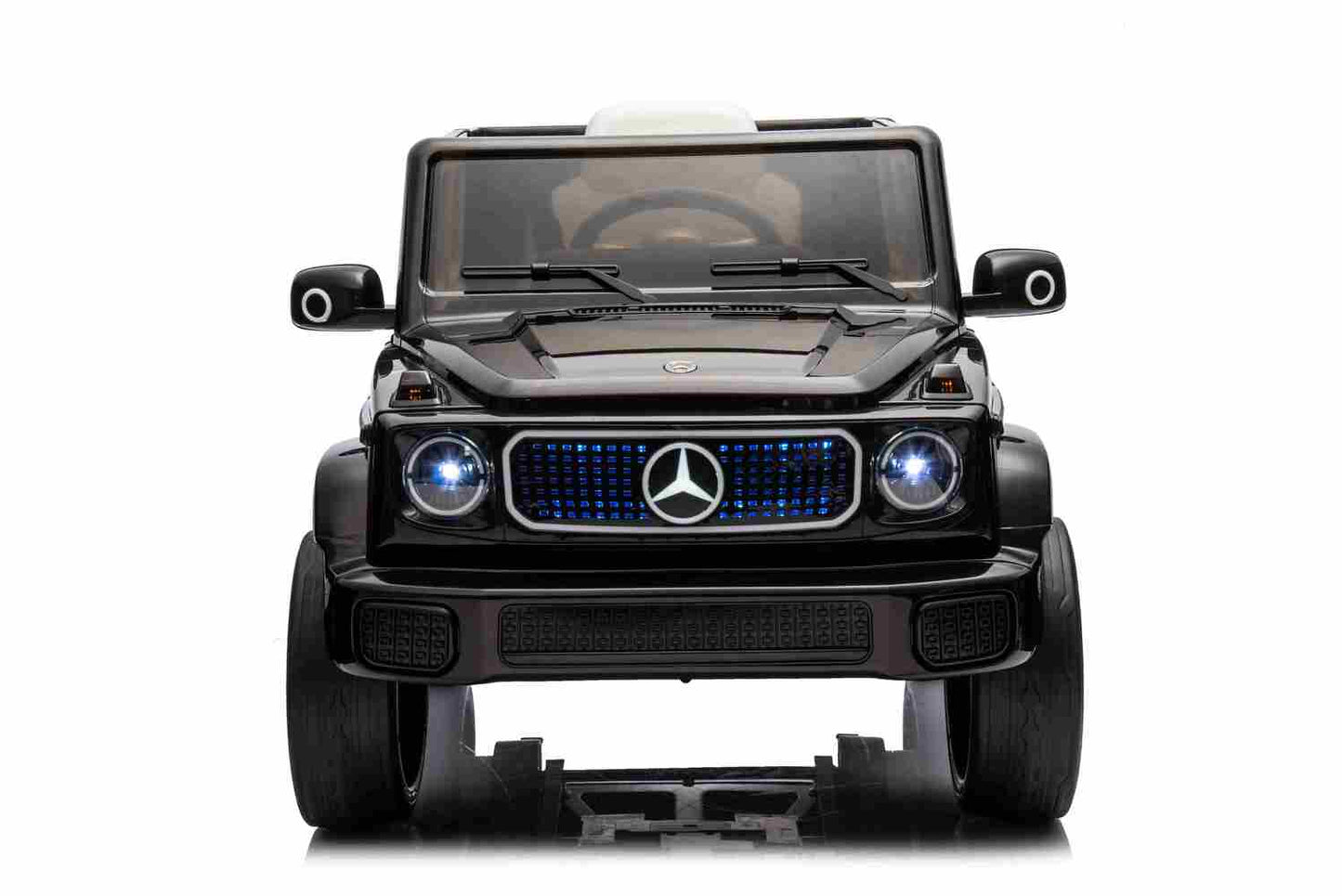 Mercedes Benz EQG 2x35W Antrieb 12V 9Ah Ledersitz EVA-Vollgummireifen