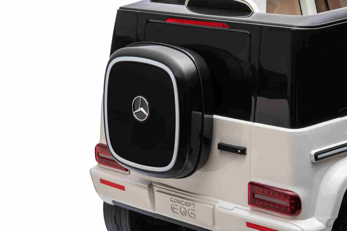 Mercedes Benz EQG 2x35W Antrieb 12V 9Ah Ledersitz EVA-Vollgummireifen