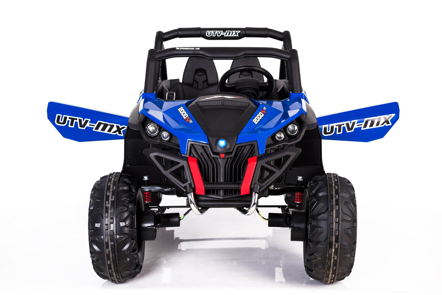 Buggy XXL UTV 4x35W 2x12V 14Ah Ledersitz EVA-Vollgummireifen