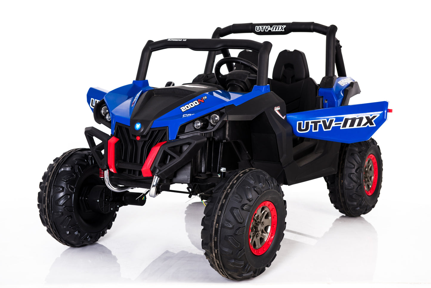 Buggy XXL UTV 4x35W 2x12V 14Ah Ledersitz EVA-Vollgummireifen