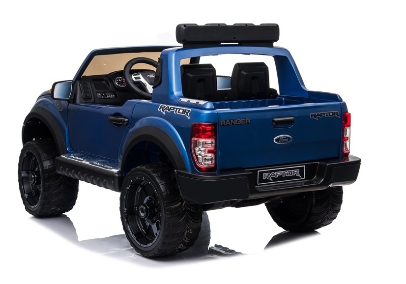 Ford Raptor 12V 10Ah 2x35W EVA-Vollgummireifen Ledersitz