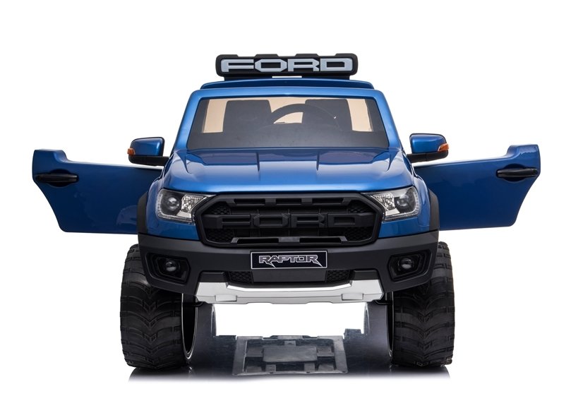 Ford Raptor 12V 10Ah 2x35W EVA-Vollgummireifen Ledersitz