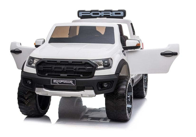 Ford Raptor 12V 10Ah 2x35W EVA-Vollgummireifen Ledersitz