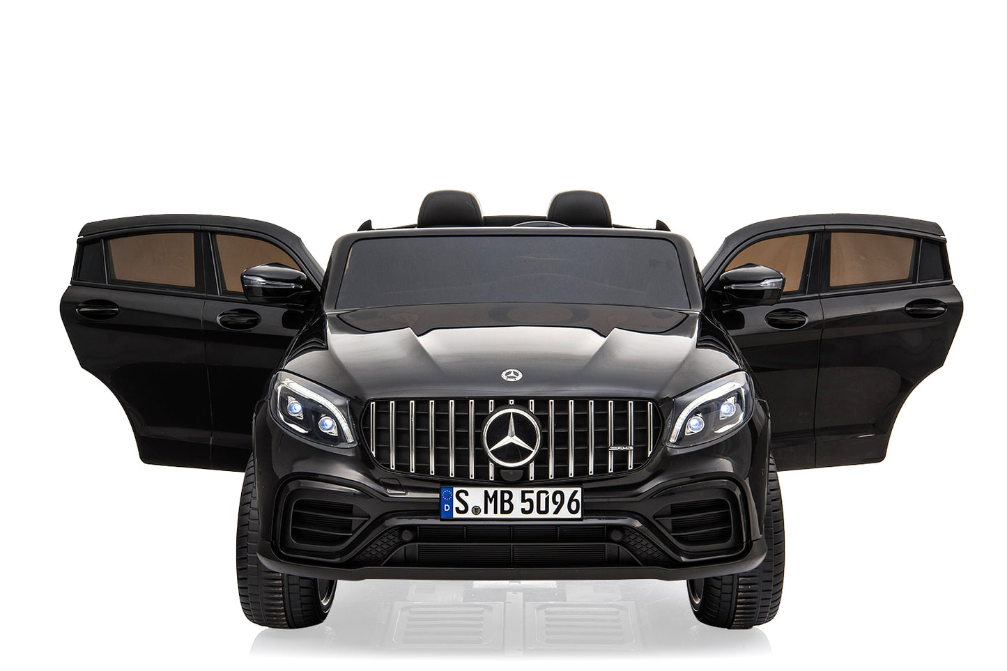 Mercedes Benz GLC63s 4x35W 2x12V 14Ah Ledersitz EVA-Vollgummireifen