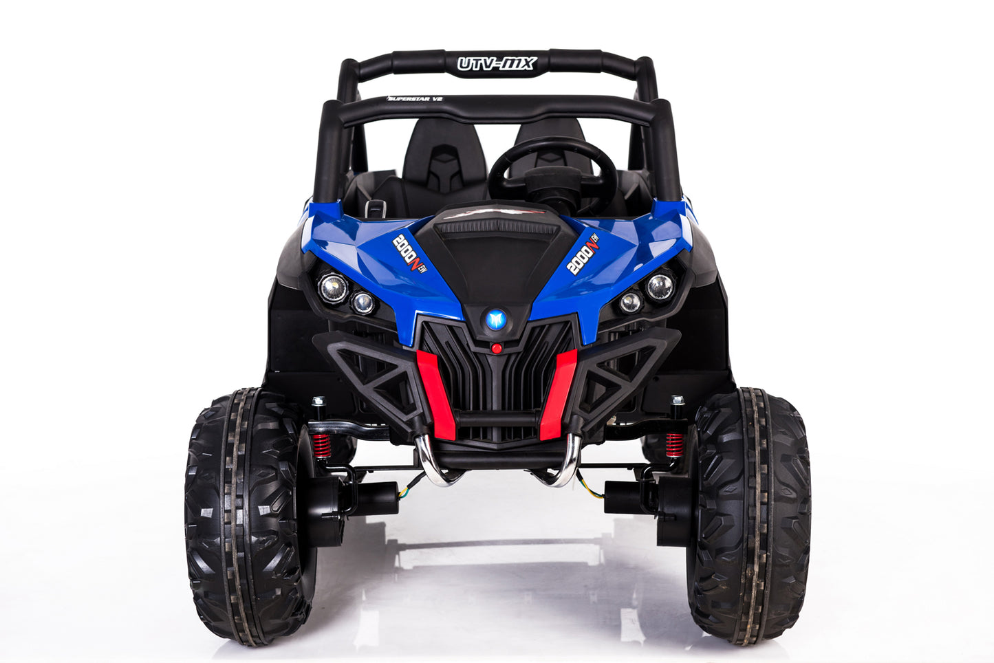 Buggy XXL UTV 2x200W 2x12V 14Ah Ledersitz EVA-Vollgummireifen