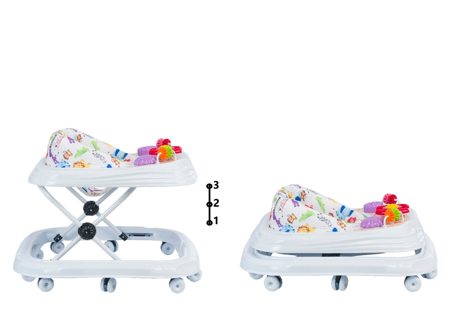 Tobi Gehfrei Lauflernhilfe Lauflernwagen Babywalker mit Spielset