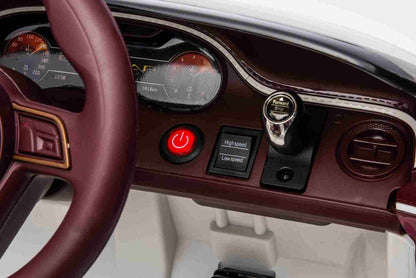 Bentley Bacalar EVA-Vollgummireifen Ledersitz 12V 7Ah 2x25W Bluetooth