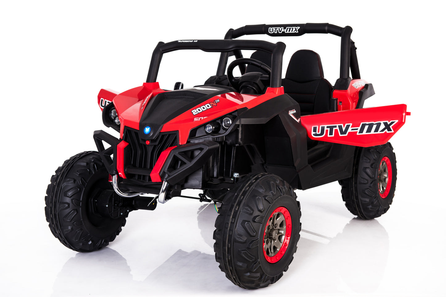 Buggy XXL UTV 4x35W 2x12V 14Ah Ledersitz EVA-Vollgummireifen